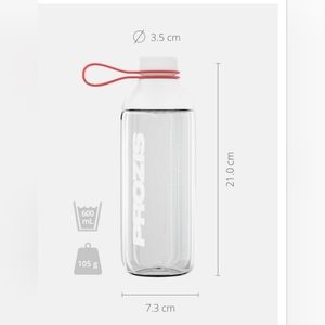 PROZIS Fusion Shaker Bottle Crystal - White